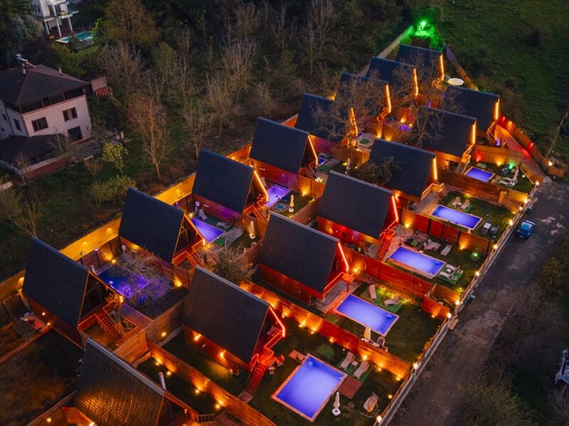 Galaksi Life Havuzlu Jakuzili Bungalov